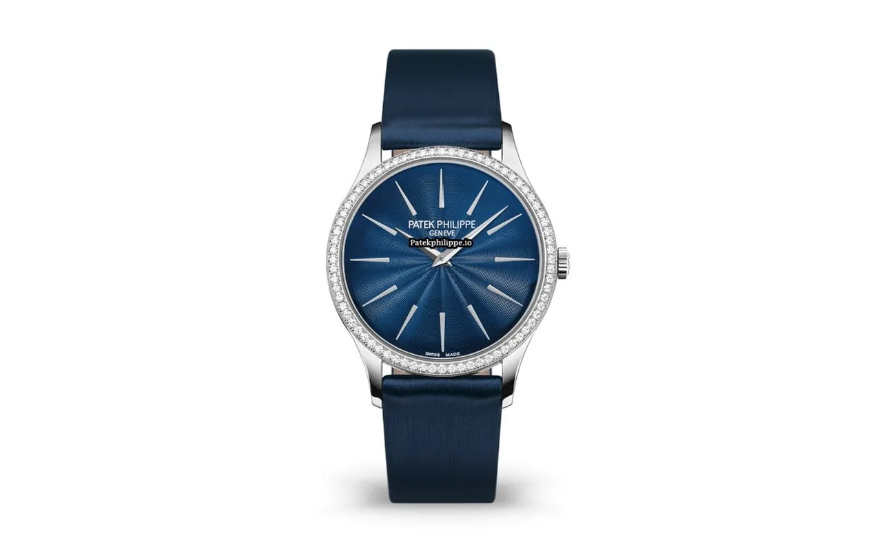 Patek Philippe Calatrava 4897g-001 33MM White Gold Case Manual Winding