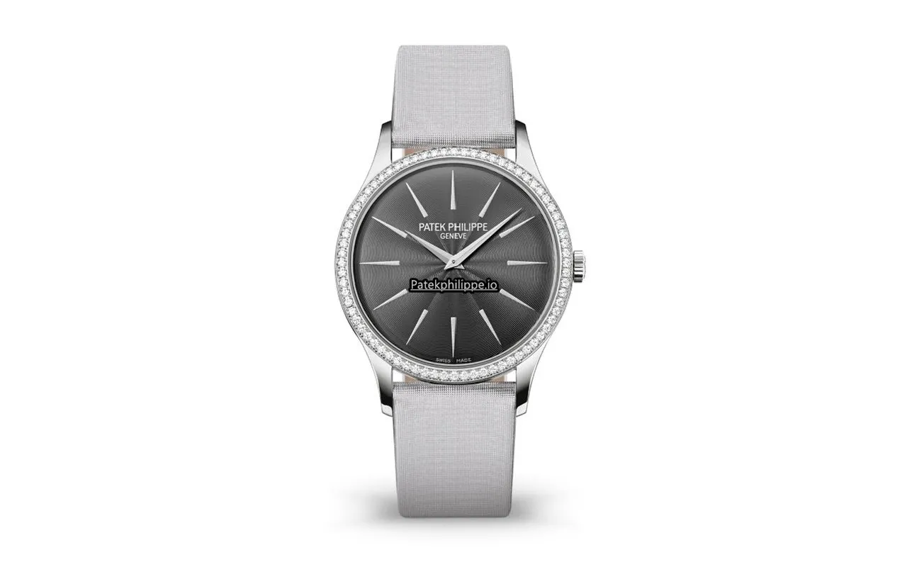 Patek Philippe Calatrava 4897g-010 33MM White Gold Case Manual Winding