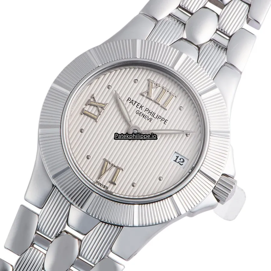 Alternative view of Patek Philippe Neptune 4880/1a 26MM Steel Case Quartz