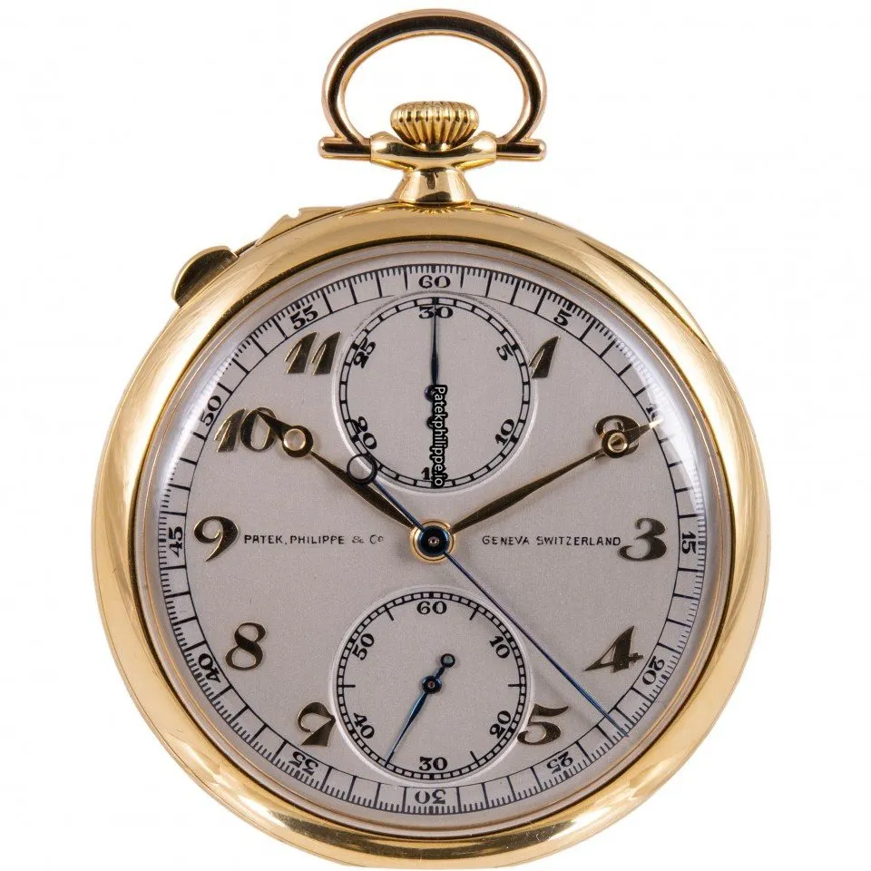 Alternative view of Patek Philippe 46MM Yellow Gold Case Manual Winding