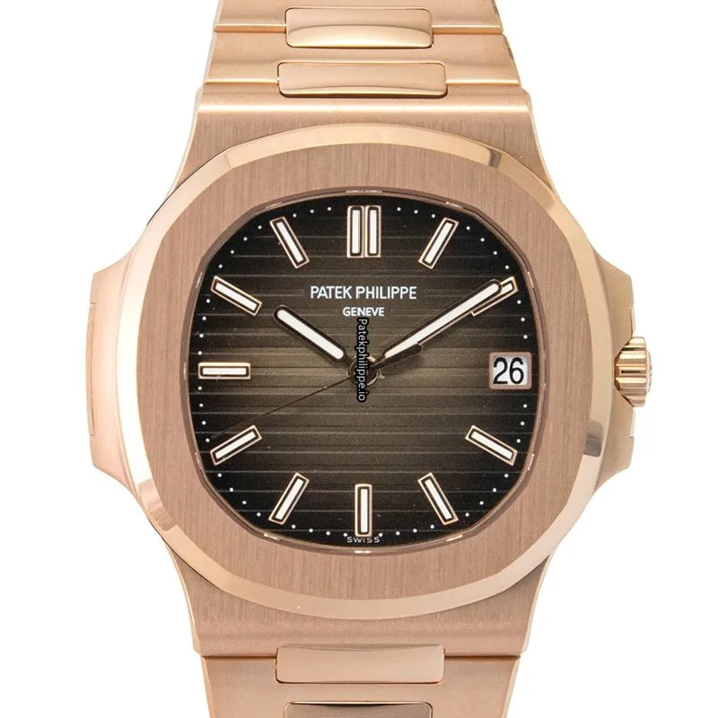 Patek Philippe Nautilus 5711/1r-001 40.00MM Rose Gold Case Automatic