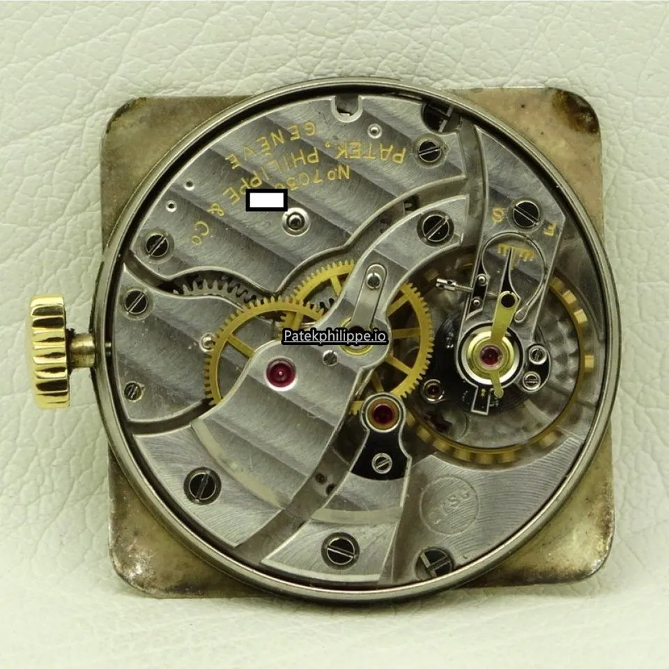 Alternative view of Patek Philippe Vintage 2514 30MM Yellow Gold Case Manual Winding