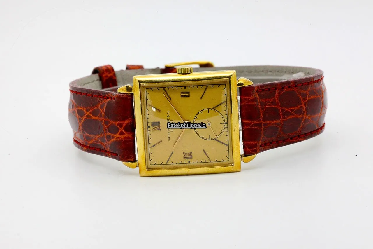 Patek Philippe Vintage 3803 26,5MM Yellow Gold Case Manual Winding