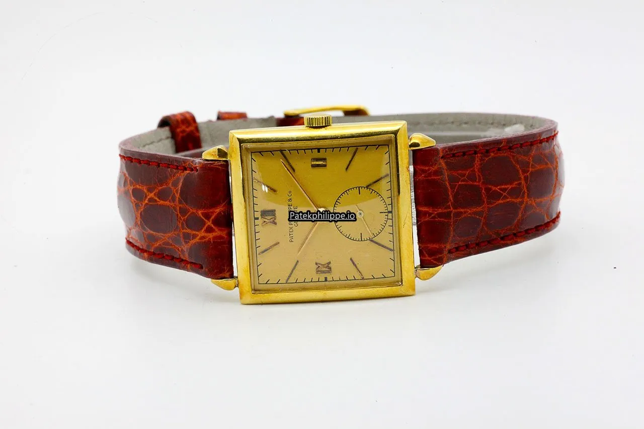 Alternative view of Patek Philippe Vintage 3803 26,5MM Yellow Gold Case Manual Winding