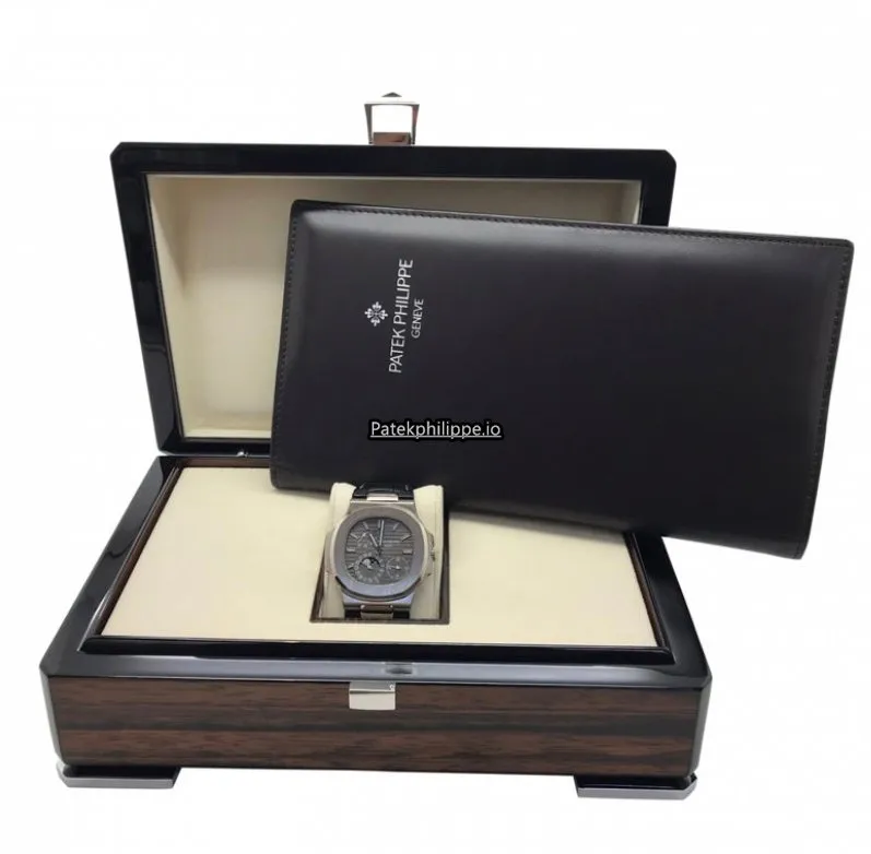 Alternative view of Patek Philippe Nautilus 5712g-001 40x38MM White Gold Case Automatic