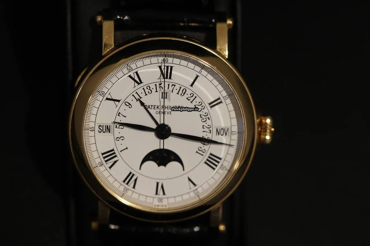 Patek Philippe Perpetual Calendar 5059j-001 36MM Yellow Gold Case Automatic