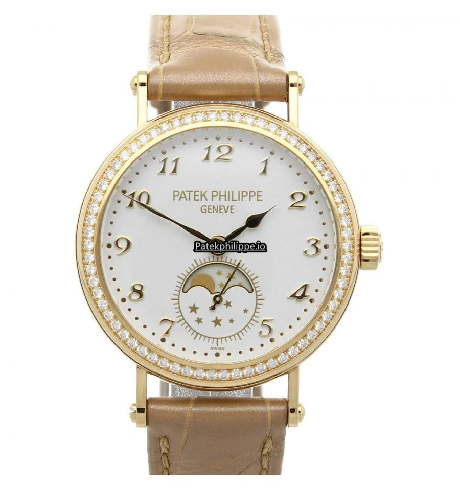 Alternative view of Patek Philippe Complications 7121j 33MM Yellow Gold Case Manual Winding