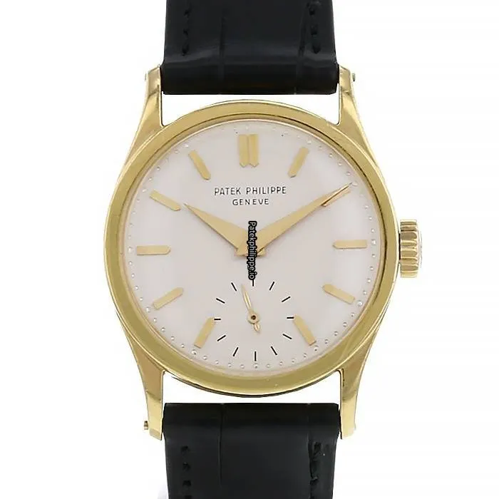 Patek Philippe Calatrava 96 31MM Yellow Gold Case Manual Winding