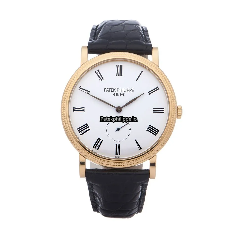 Patek Philippe Calatrava 5119j-001 36MM Yellow Gold Case Manual Winding