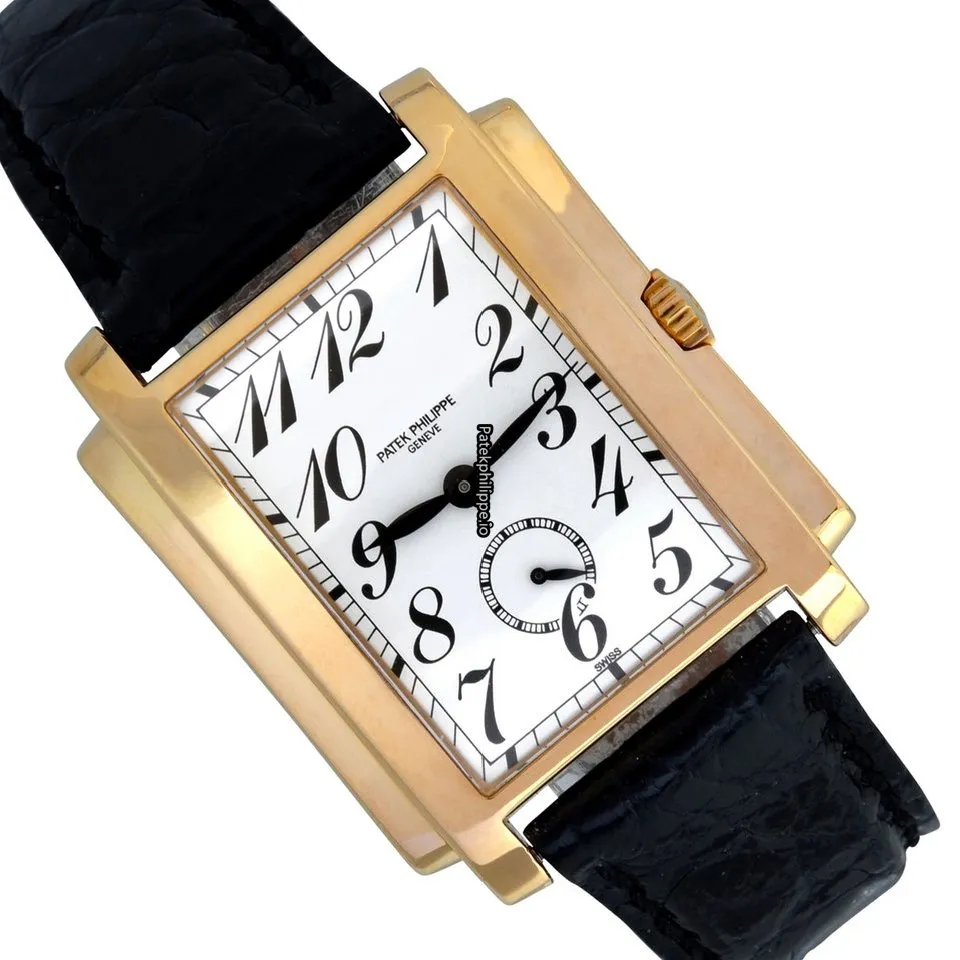 Patek Philippe Gondolo 5024j 30MM Yellow Gold Case Manual Winding