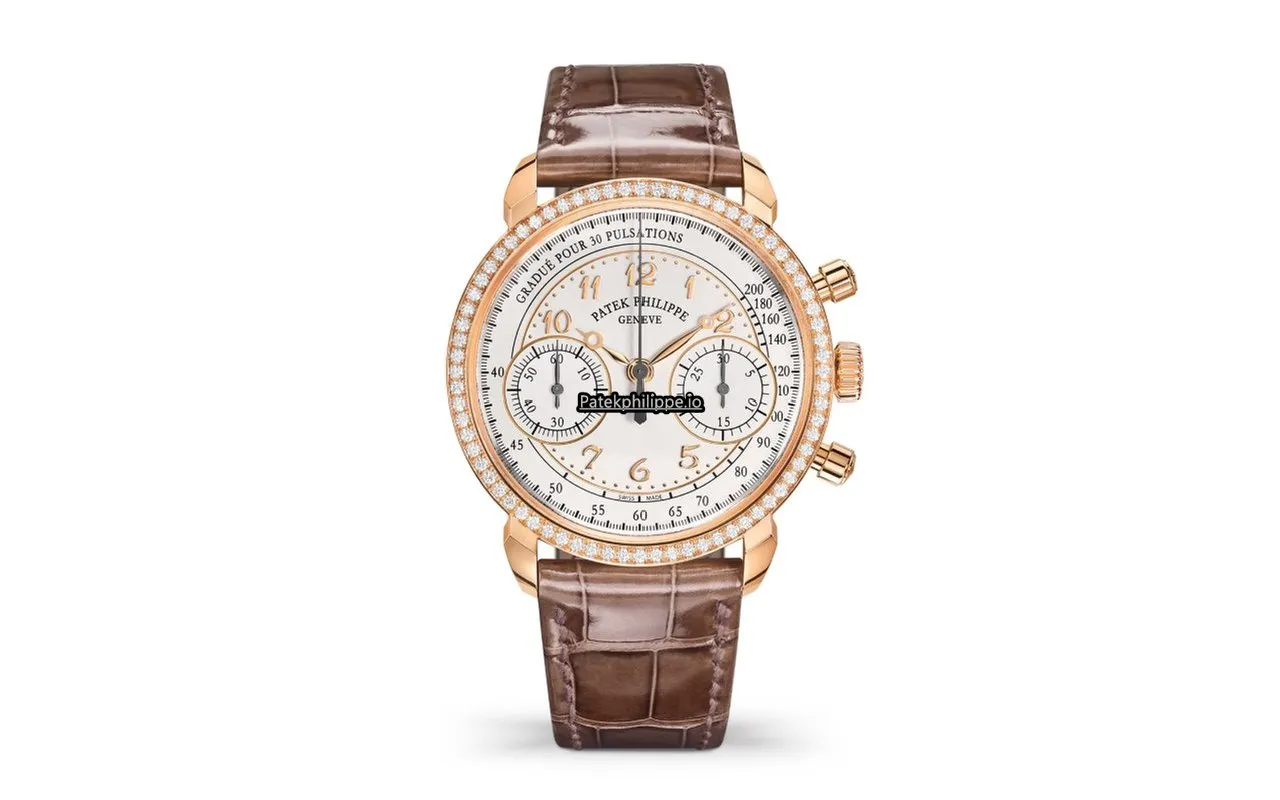 Patek Philippe Chronograph 7150/250r-001 38MM Rose Gold Case Manual Winding