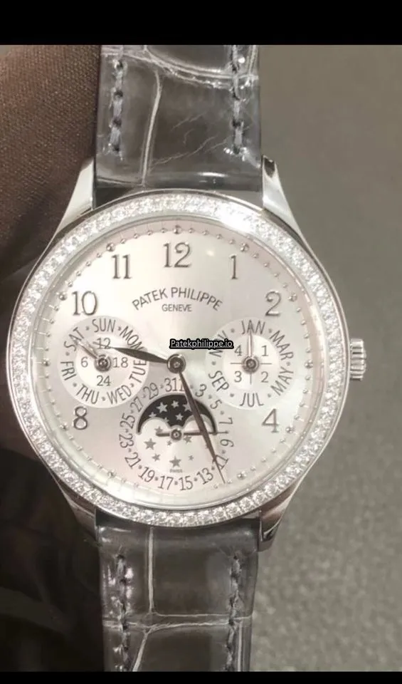 Patek Philippe Perpetual Calendar 7140g-001 35.1MM White Gold Case Automatic