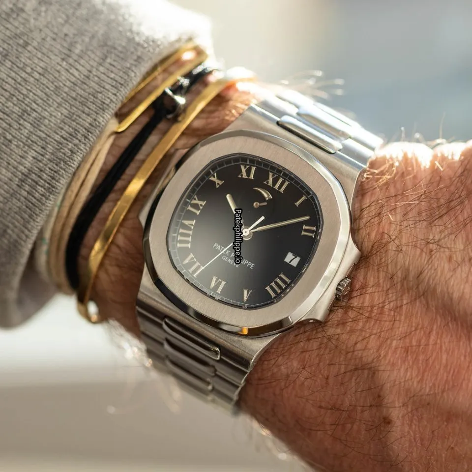 Alternative view of Patek Philippe Nautilus 3710/1a-001 42x38MM Steel Case Automatic