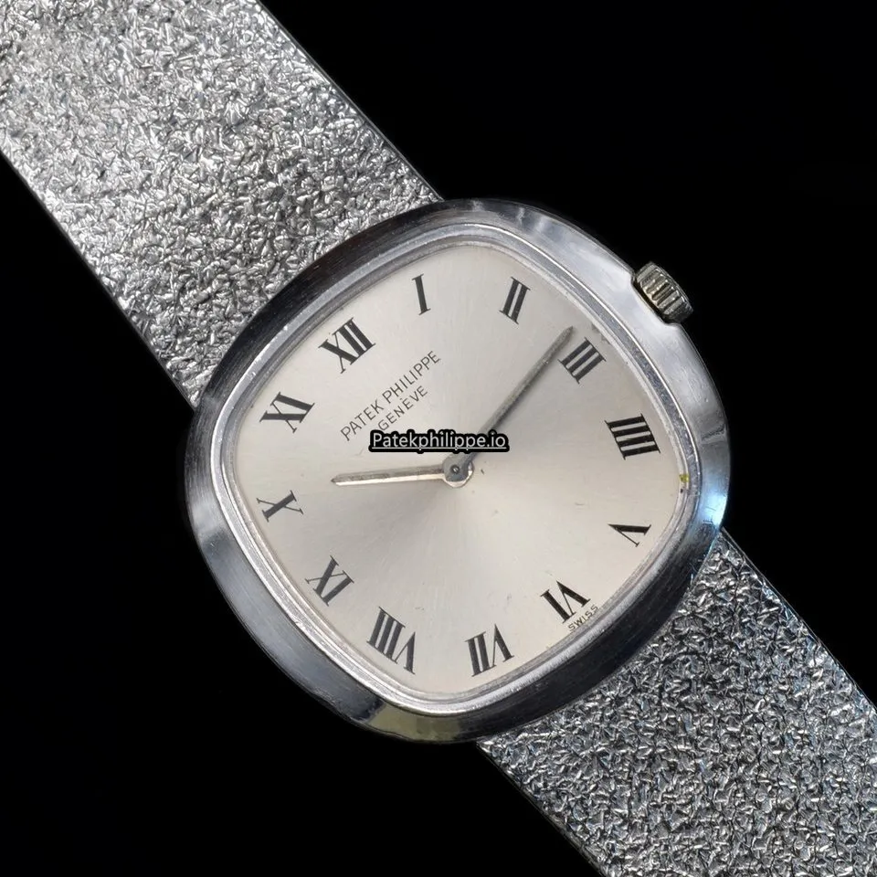 Patek Philippe Golden Ellipse Jan-21 27MM White Gold Case Manual Winding