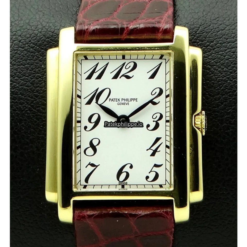 Patek Philippe Gondolo 4824 28x22MM Yellow Gold Case Quartz