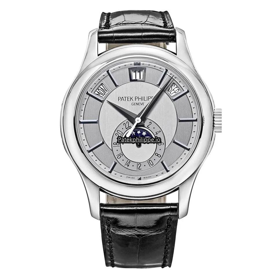 Patek Philippe Annual Calendar 5205g-001 40MM White Gold Case Automatic