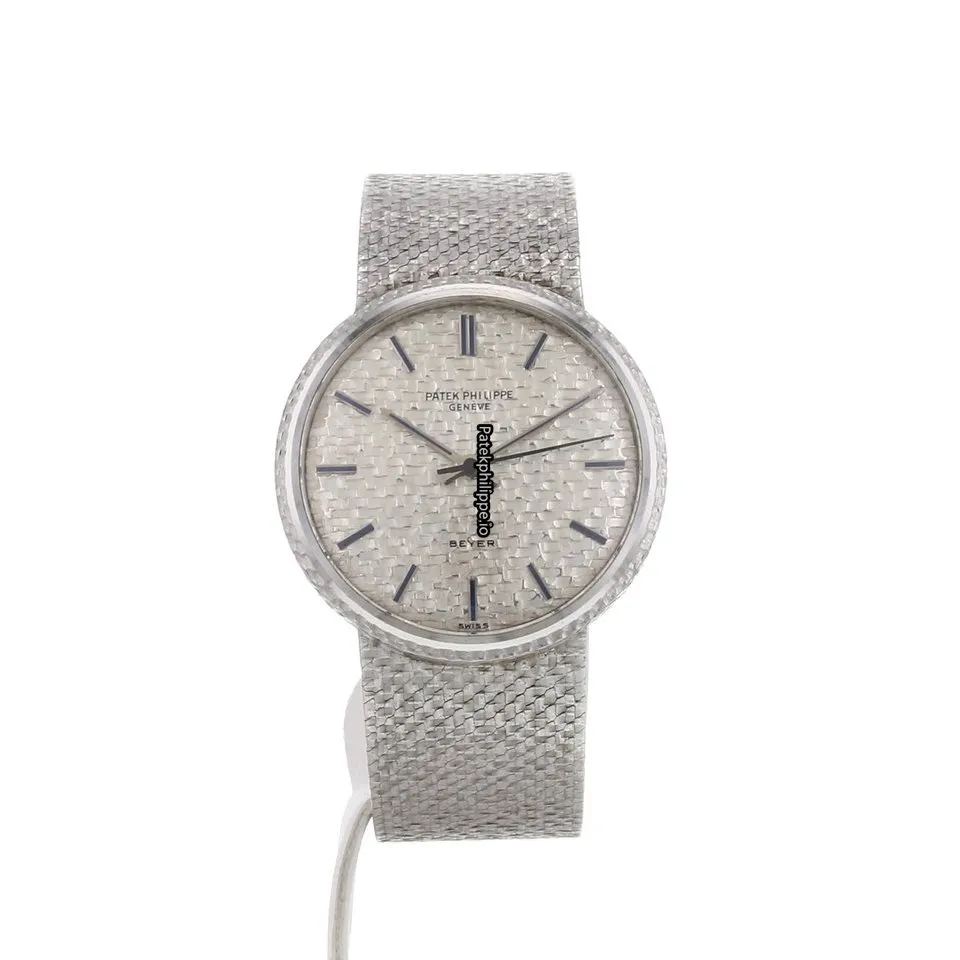 Alternative view of Patek Philippe Feb-63 34MM White Gold Case Manual Winding