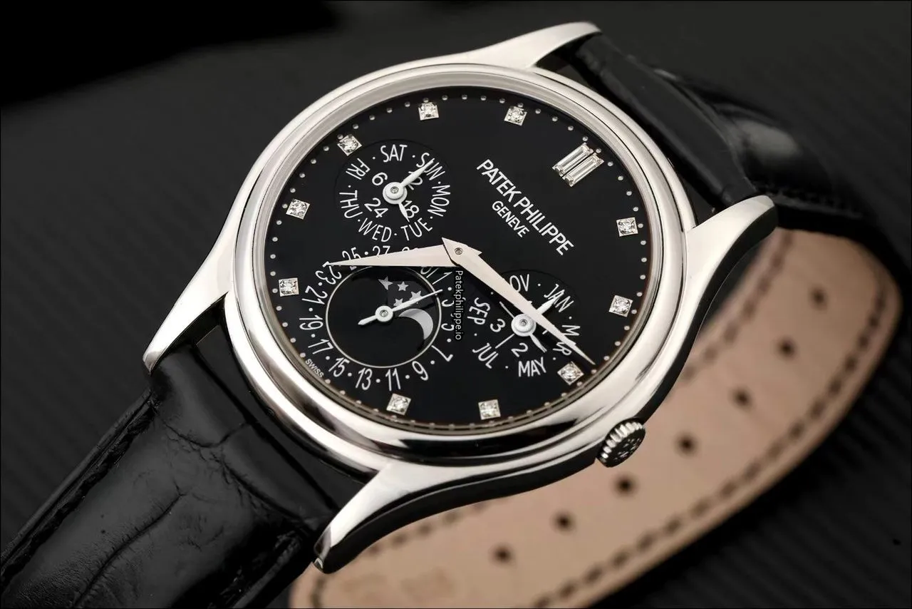 Patek Philippe Perpetual Calendar 5140p-013 37.2MM Platinum Case Automatic