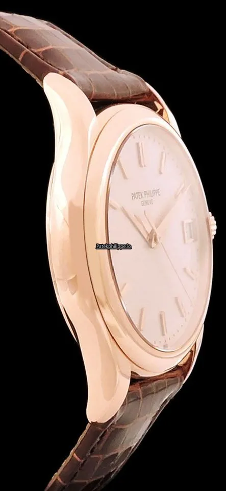 Alternative view of Patek Philippe Calatrava 5127r 37MM Rose Gold Case Automatic