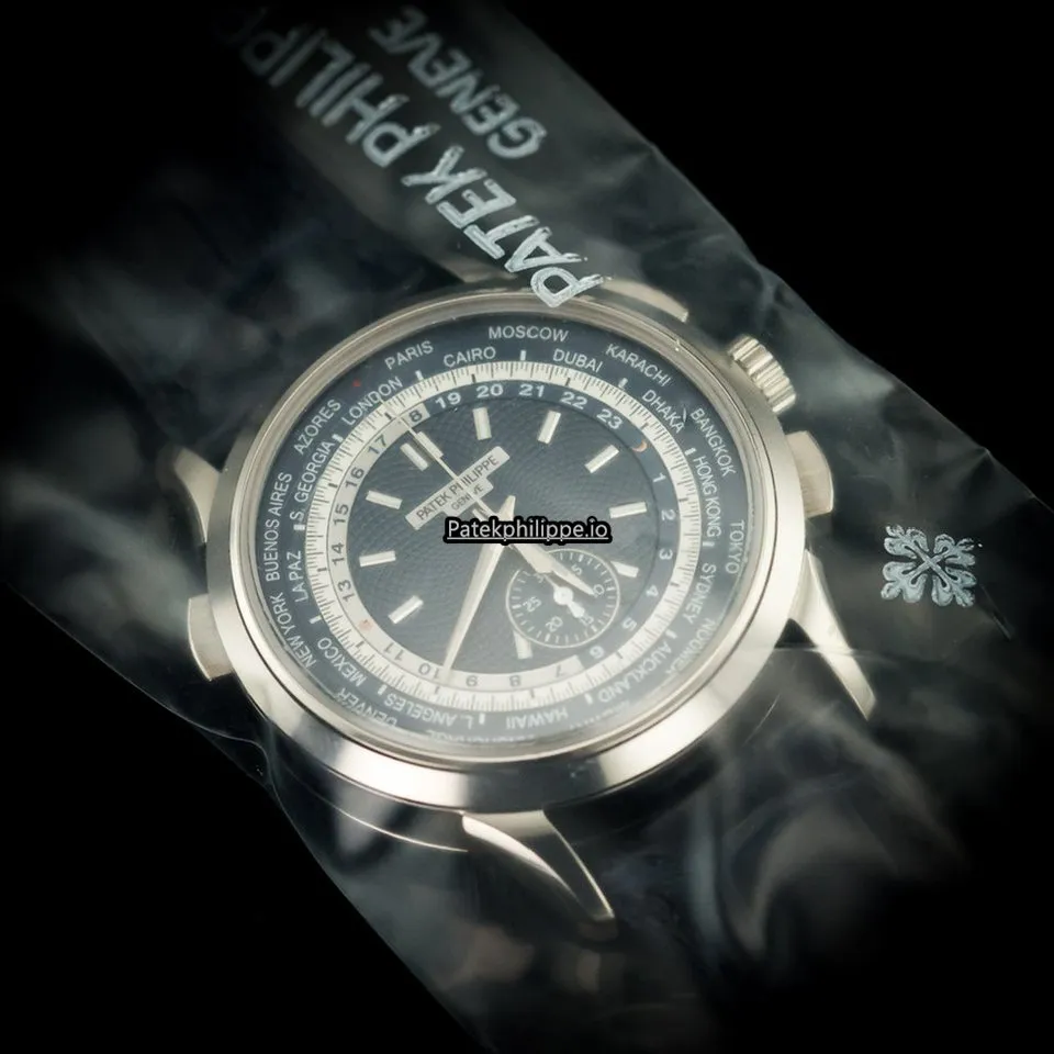 Alternative view of Patek Philippe Complications Chronograph 5930g-001 40MM White Gold Case Automatic Movement