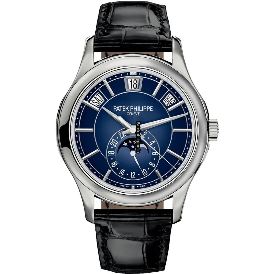 Patek Philippe Annual Calendar 5205g-013 40MM White Gold Case Automatic