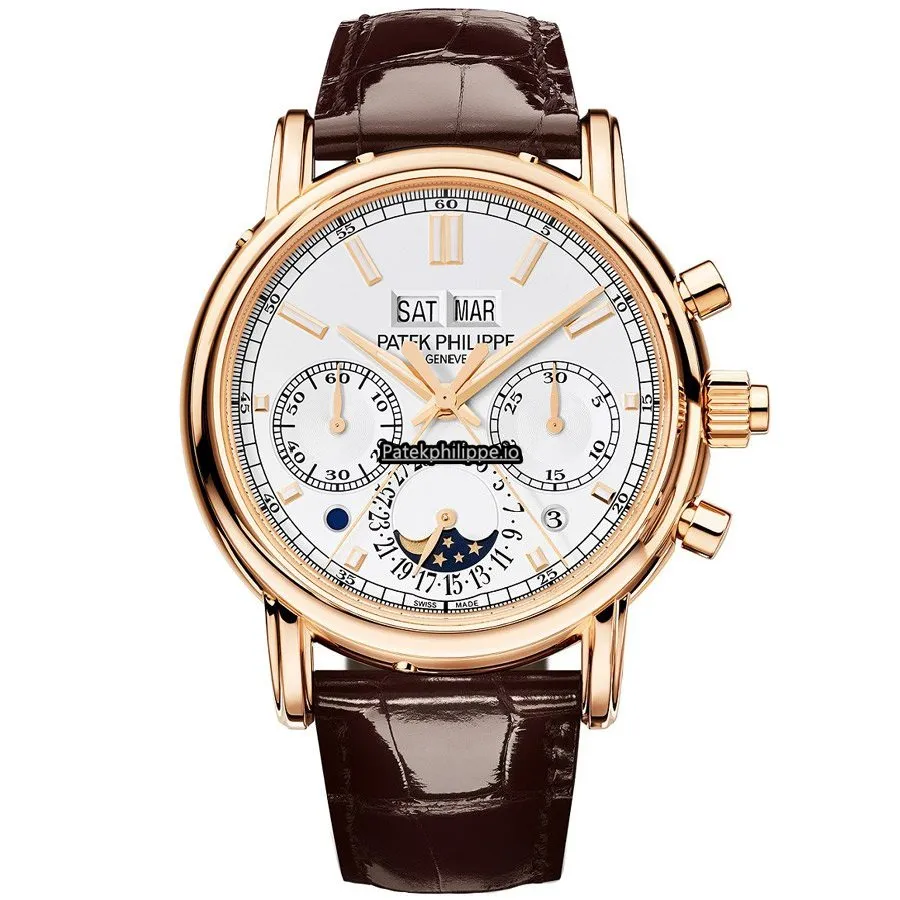 Patek Philippe Perpetual Calendar 5204r-001 40MM Rose Gold Case Manual Winding