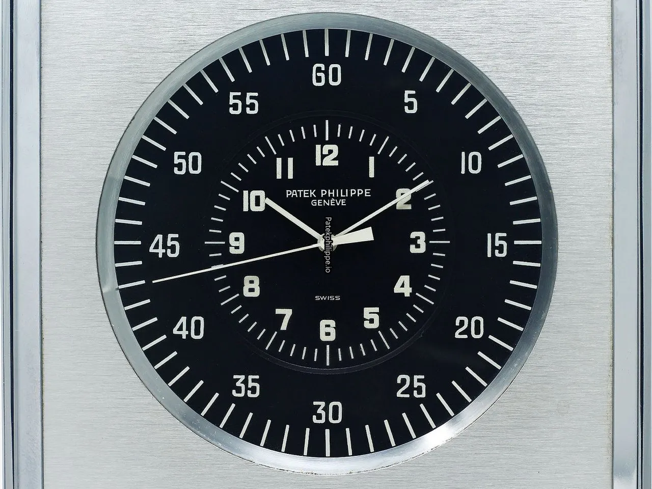 Alternative view of Patek Philippe E 1200 Aluminum Case Quartz