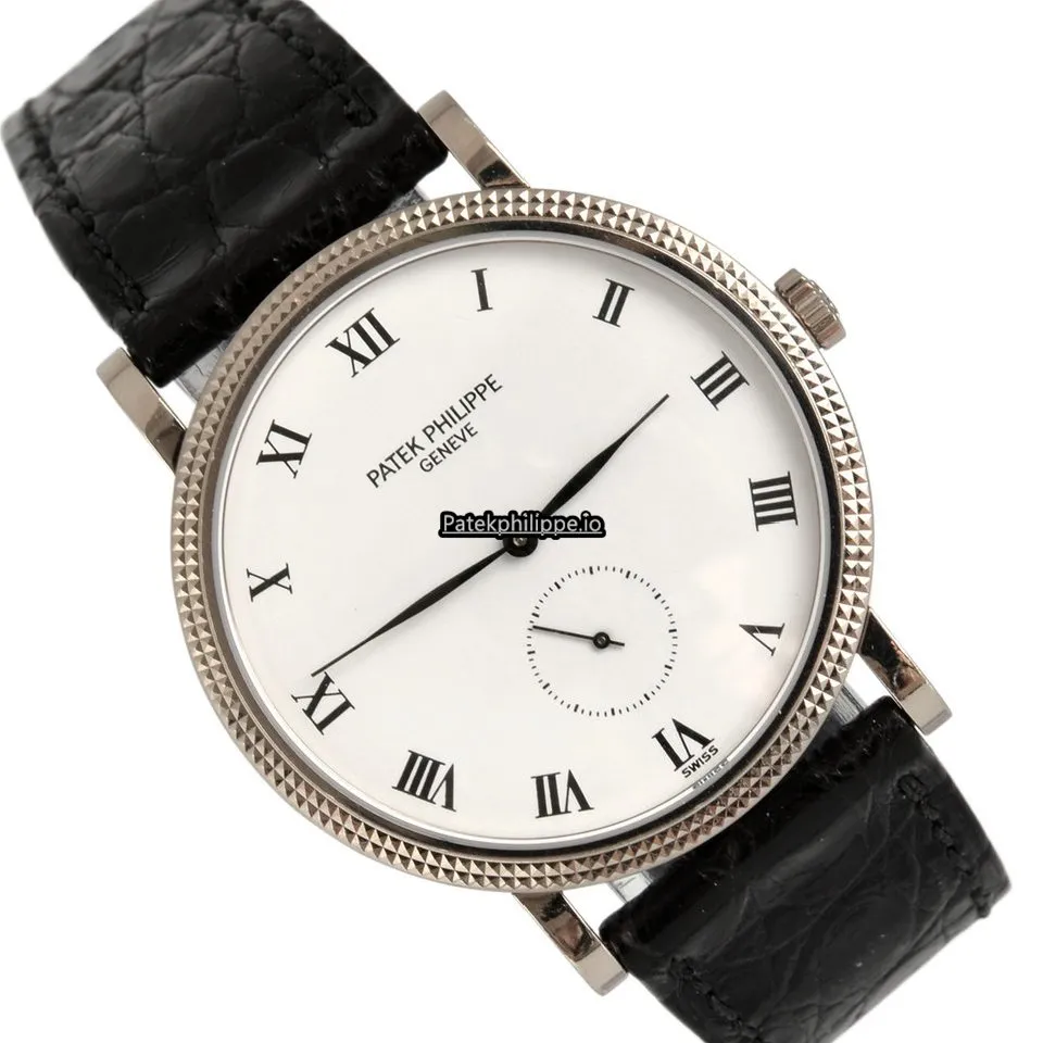Patek Philippe Calatrava 3919g 33MM White Gold Case Manual Winding