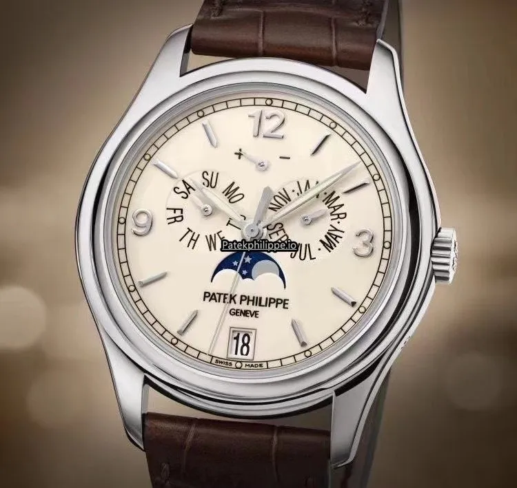 Patek Philippe Annual Calendar 5146g-001 39MM White Gold Case Automatic