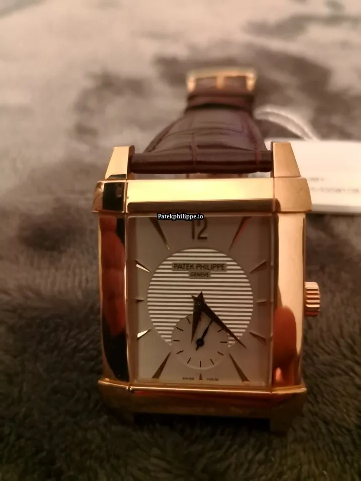 Patek Philippe Gondolo 5111r-001 30x36MM Rose Gold Case Manual Winding