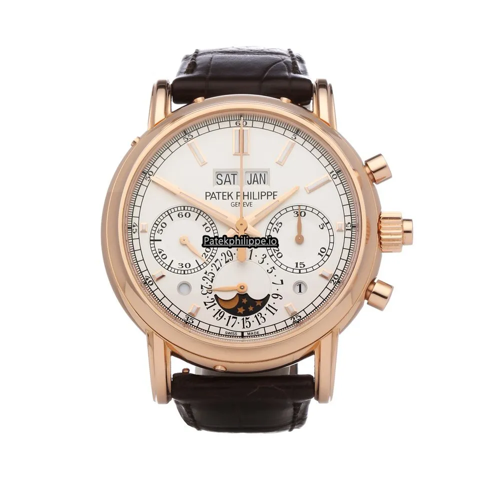 Patek Philippe Perpetual Calendar 5204r-001 40MM Rose Gold Case Manual Winding