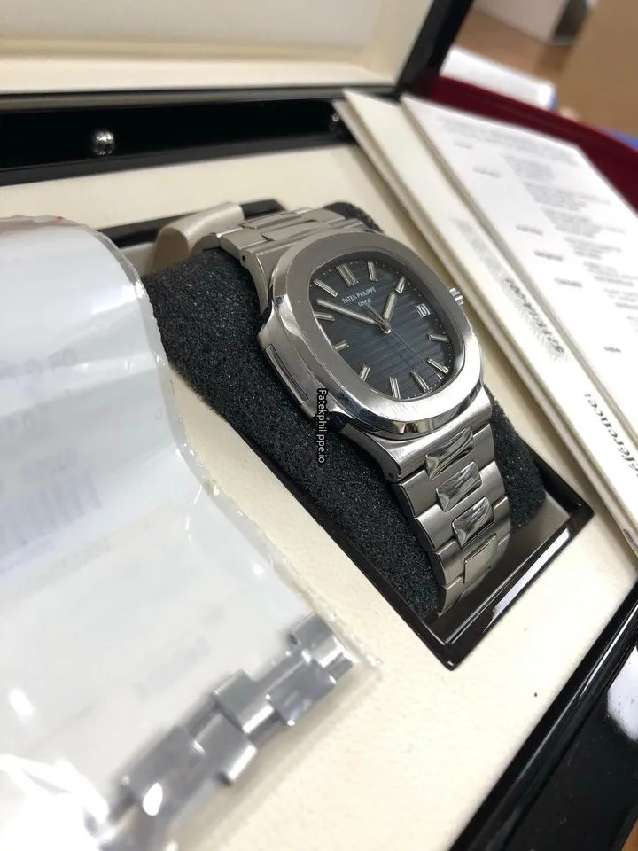 Alternative view of Patek Philippe Nautilus 5711/1a-001 40x38MM Steel Case Automatic