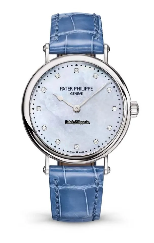 Alternative view of Patek Philippe Calatrava 7200/50g-010 34.6MM White Gold Case Automatic