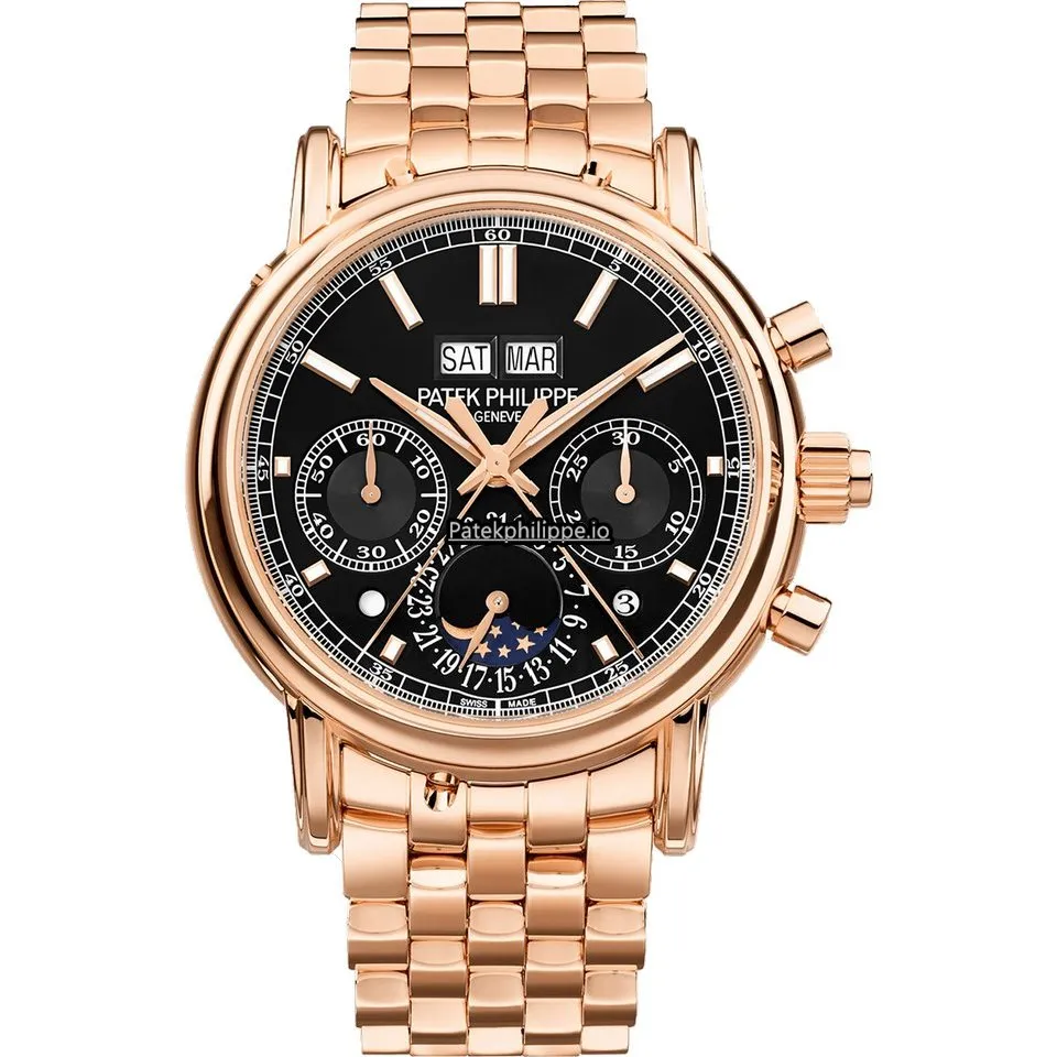 Patek Philippe Perpetual Calendar 5204/1r-001 40.2MM Rose Gold Case Manual Winding
