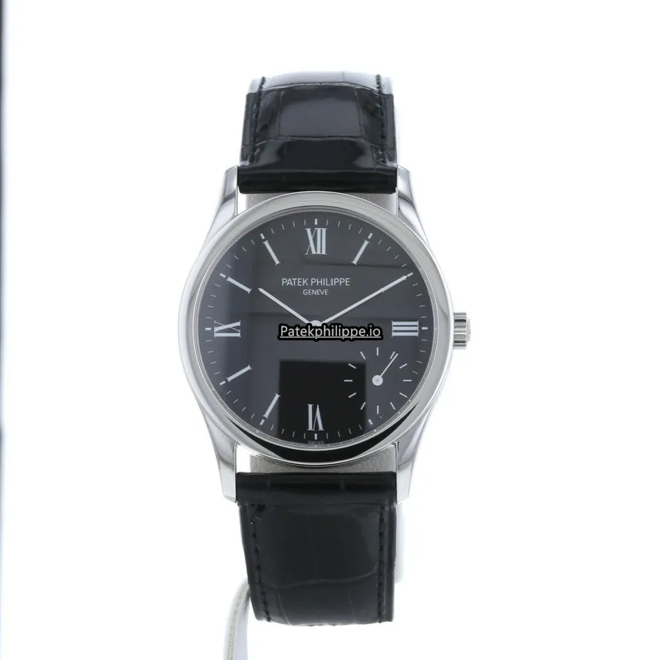 Alternative view of Patek Philippe Calatrava 5026 33MM Platinum Case Automatic