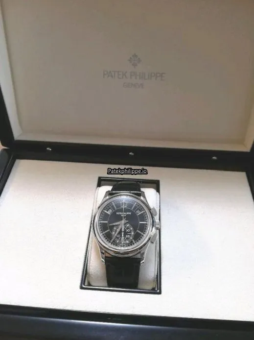 Alternative view of Patek Philippe Annual Calendar 5905p-010 42MM Platinum Case Automatic
