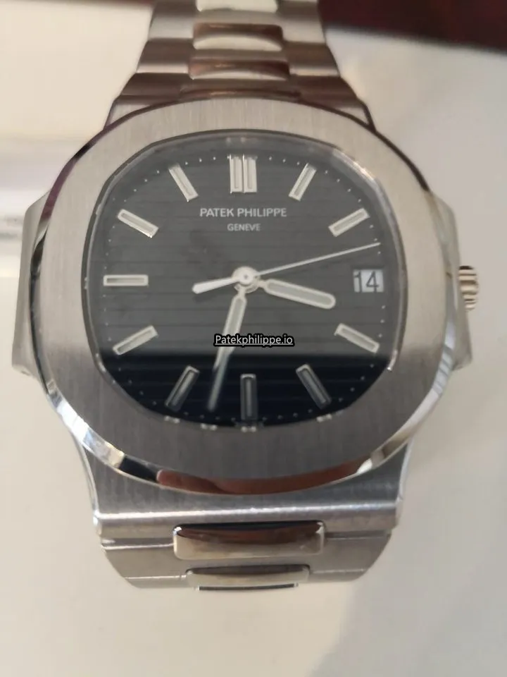 Alternative view of Patek Philippe Nautilus 3711/1g 42MM White Gold Case Automatic