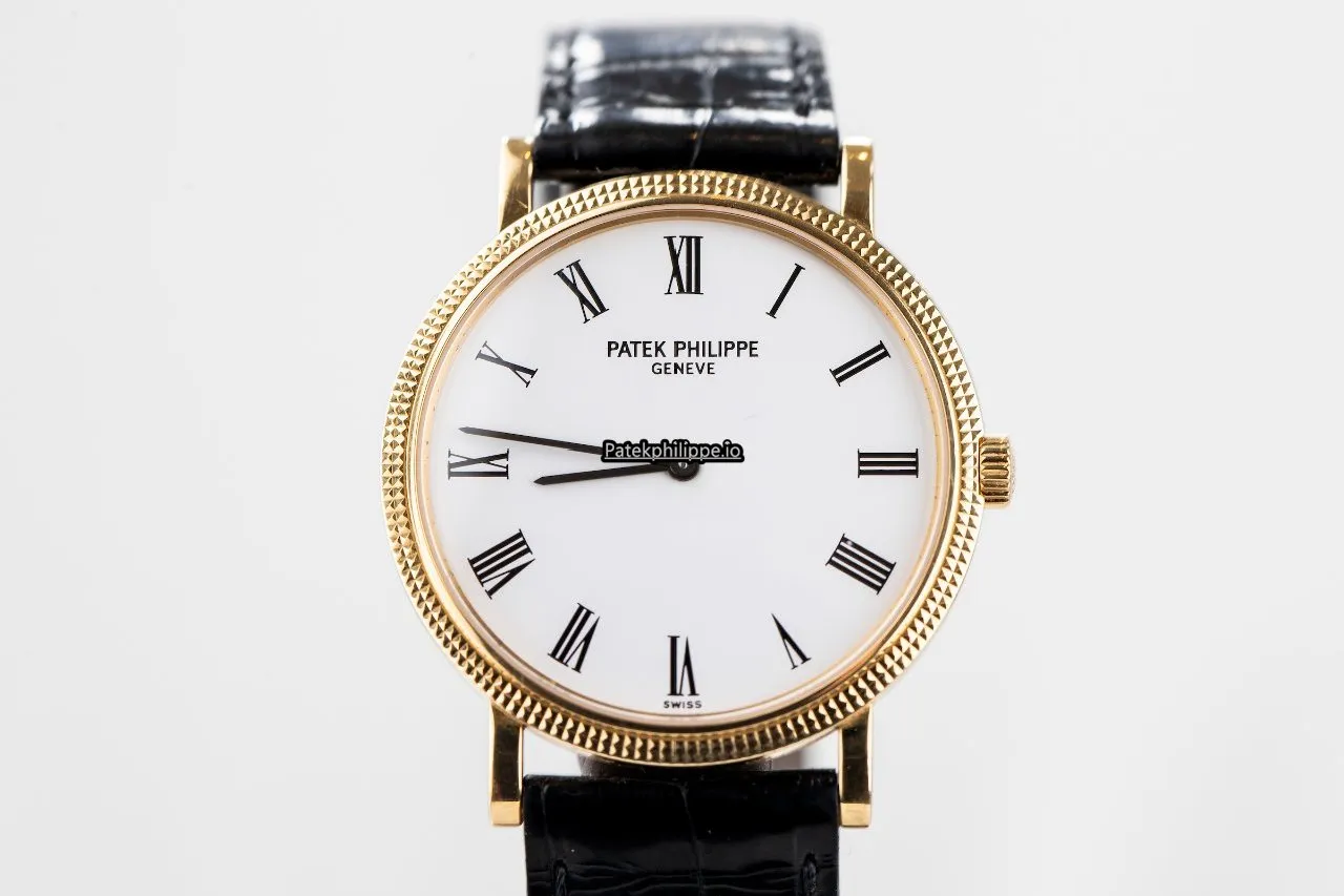 Patek Philippe Calatrava 5120j-001 35MM Yellow Gold Case Automatic
