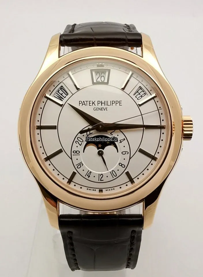 Alternative view of Patek Philippe Annual Calendar 5205r-001 40MM Rose Gold Case Automatic