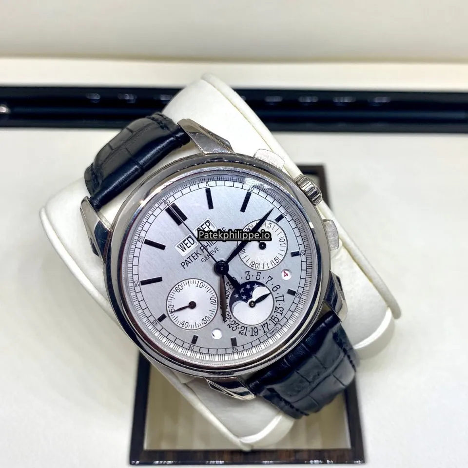 Patek Philippe Perpetual Calendar 5270g-001 41MM White Gold Case Manual Winding
