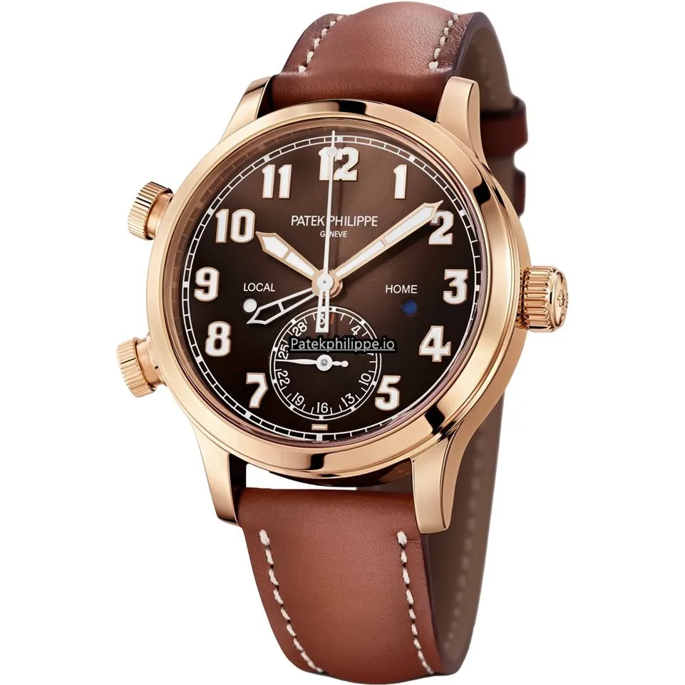 Alternative view of Patek Philippe Travel Time 7234r-001 37.5MM Rose Gold Case Automatic