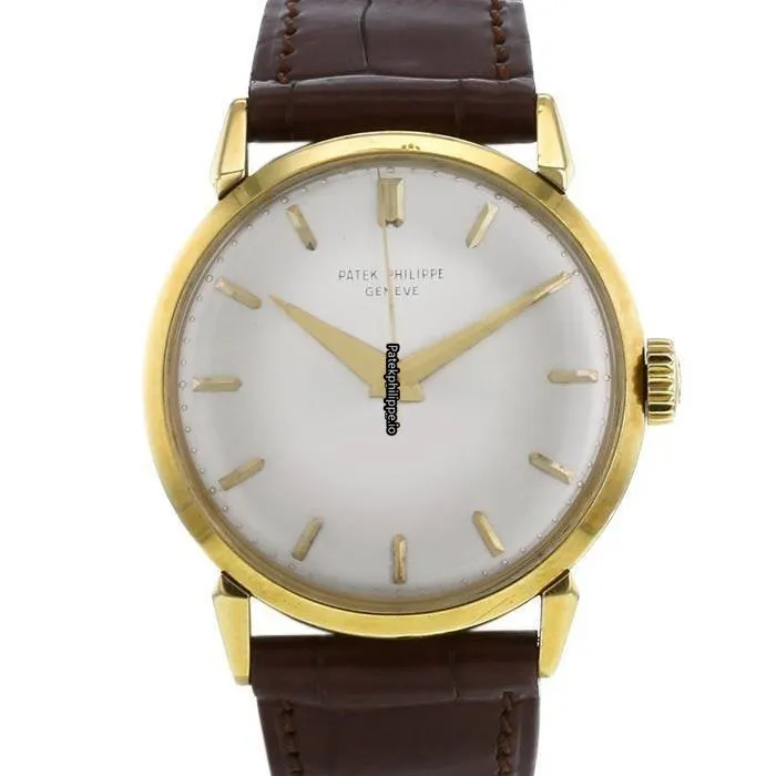 Patek Philippe Calatrava 1578 35MM Yellow Gold Case Manual Winding