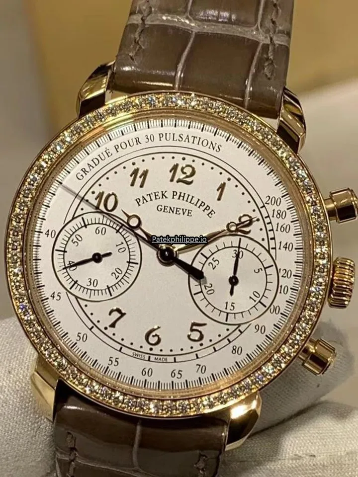 Patek Philippe Chronograph 7150/250r-001 38MM Rose Gold Case Manual Winding