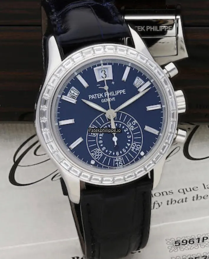 Patek Philippe Annual Calendar 5961p-001 40.5MM Platinum Case Automatic