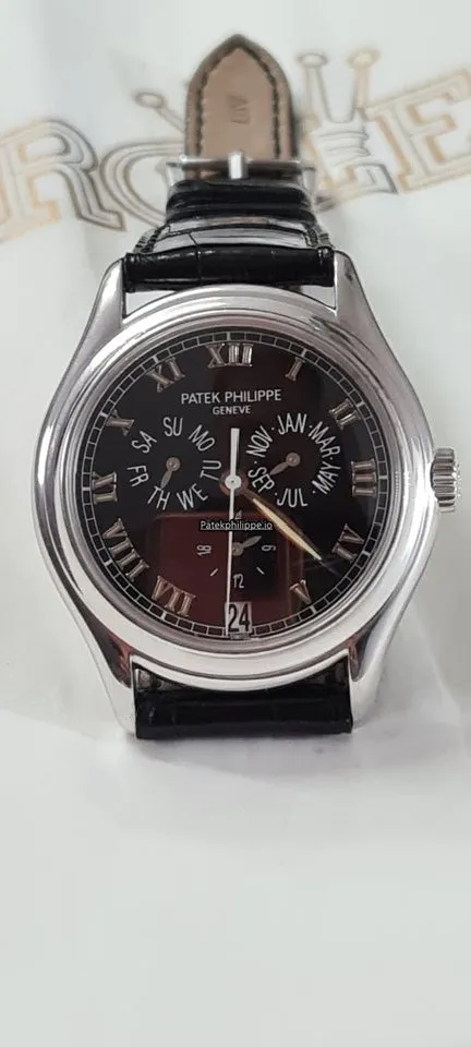 Patek Philippe Annual Calendar 5035g 37MM White Gold Case Automatic