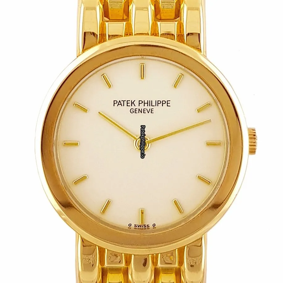 Patek Philippe Calatrava Mar-48 25MM Yellow Gold Case Quartz
