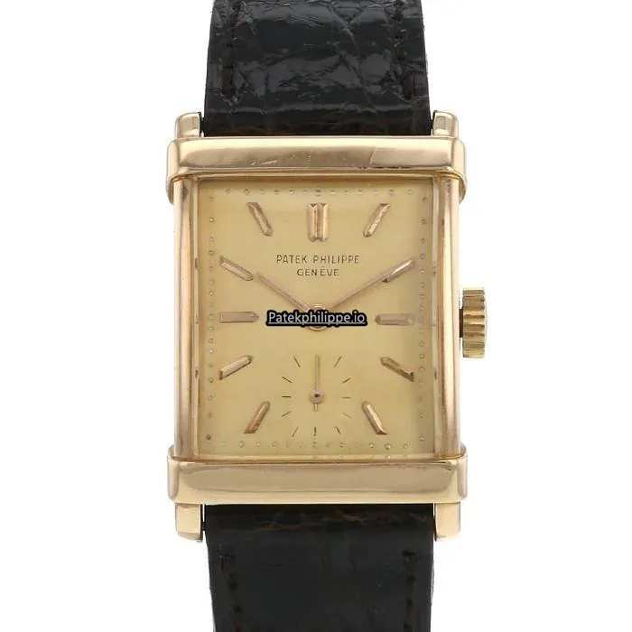 Patek Philippe Vintage 2531 Rose Gold Case Manual Winding