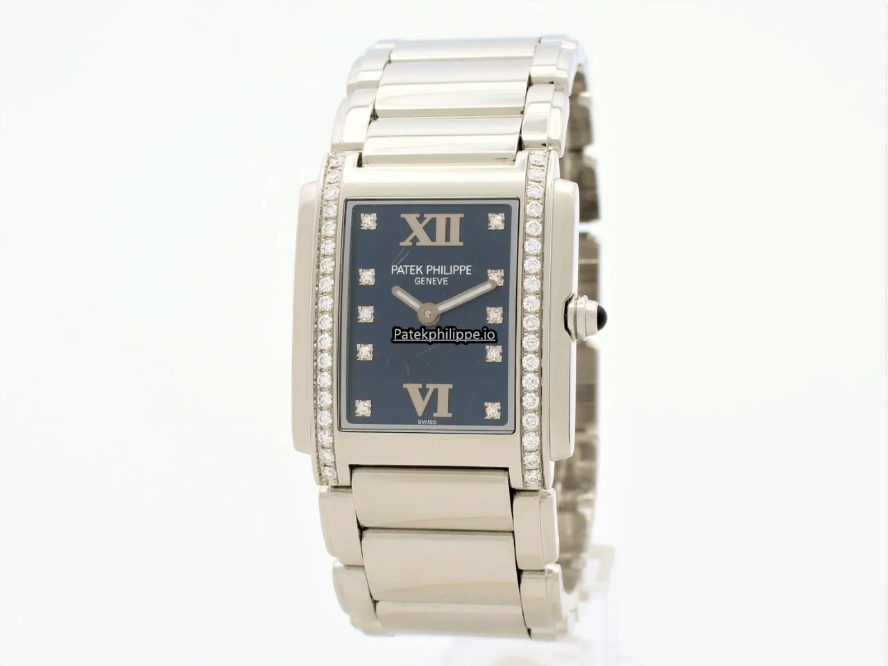 Patek Philippe Twenty-4 4910-10a 30x25MM Steel Case Quartz