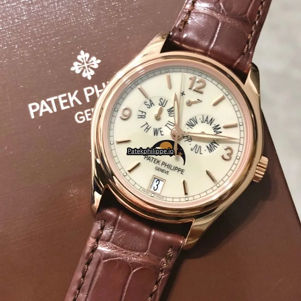 Patek Philippe Annual Calendar 5146r-001 39MM Rose Gold Case Automatic