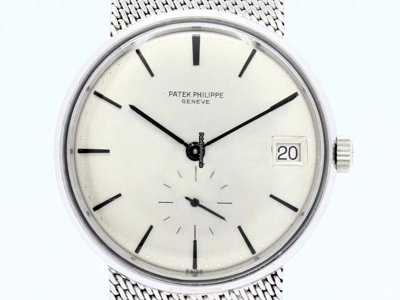 Alternative view of Patek Philippe Calatrava 27-460m 34MM White Gold Case Automatic